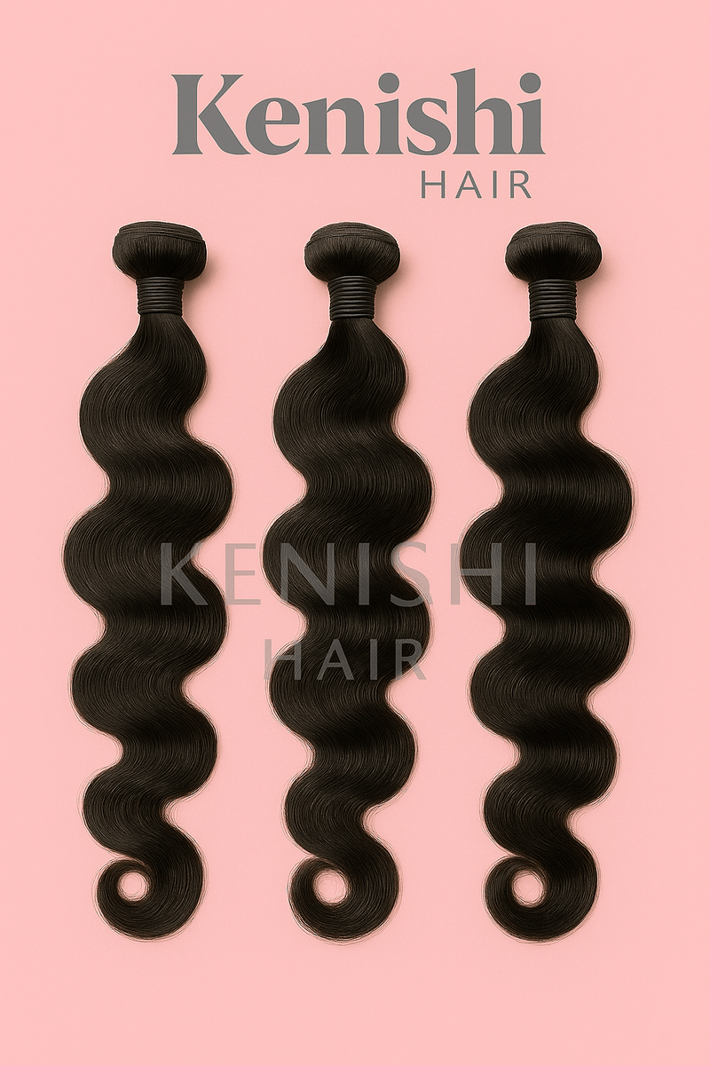 Body Wave Human Hair Bundles - Kenishi Hair