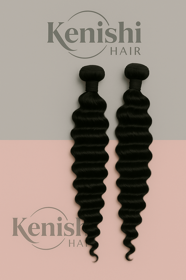 Deep Wave Human Hair Bundles - Kenishi Hair