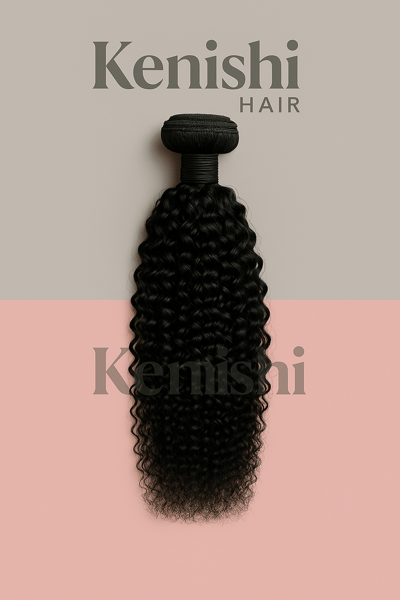 Romantic Curly Human Hair Bundles - Kenishi Hair